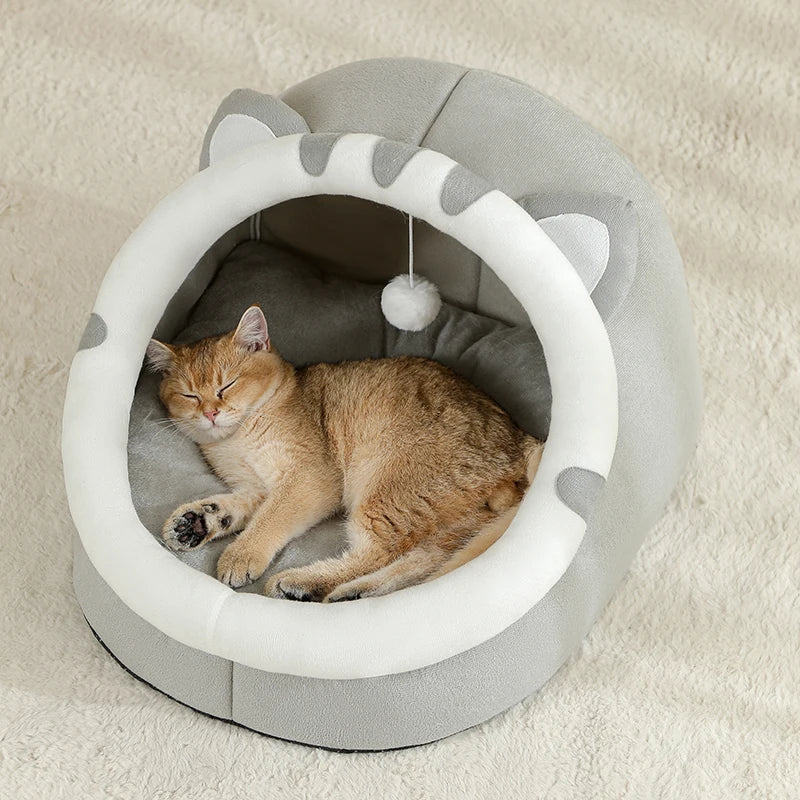 „PureCotton Nest“ – Natürliches Katzenbett aus 100 % Baumwolle für entspannte Stubentiger