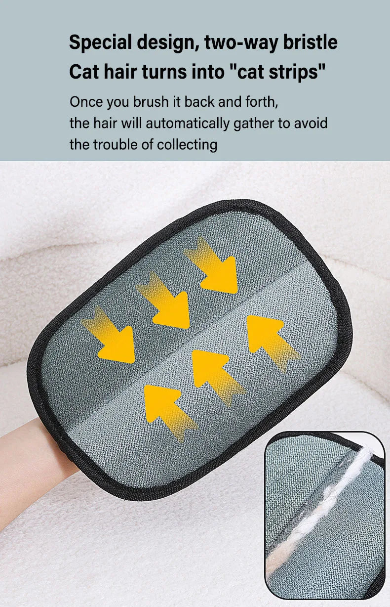 🐾 Pet Grooming Handschuhe – Fellpflege & Haarentfernung leicht gemacht