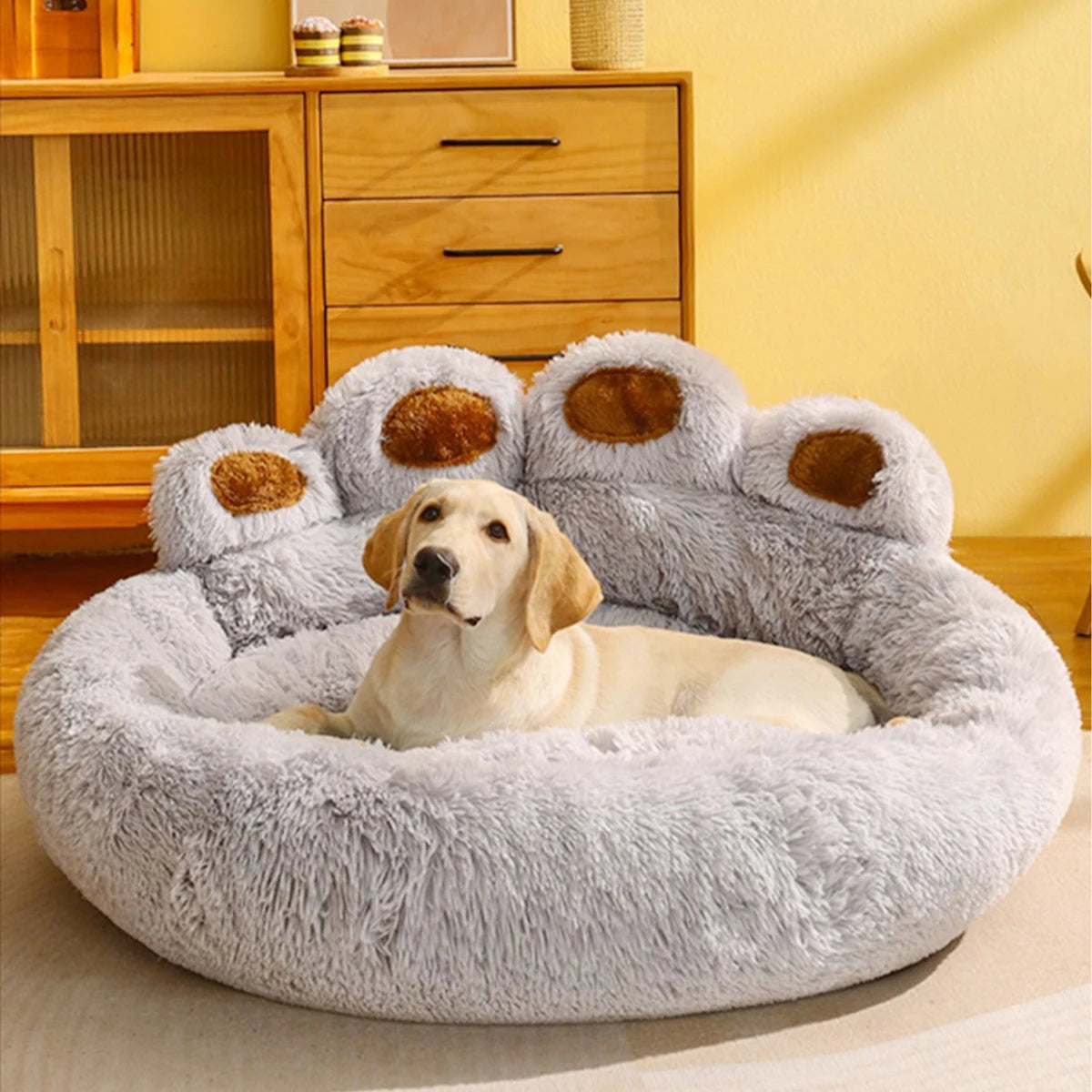 🐾 SmoothPaw™– Komfort-Hundebett in 4 Farben & 4 Größen