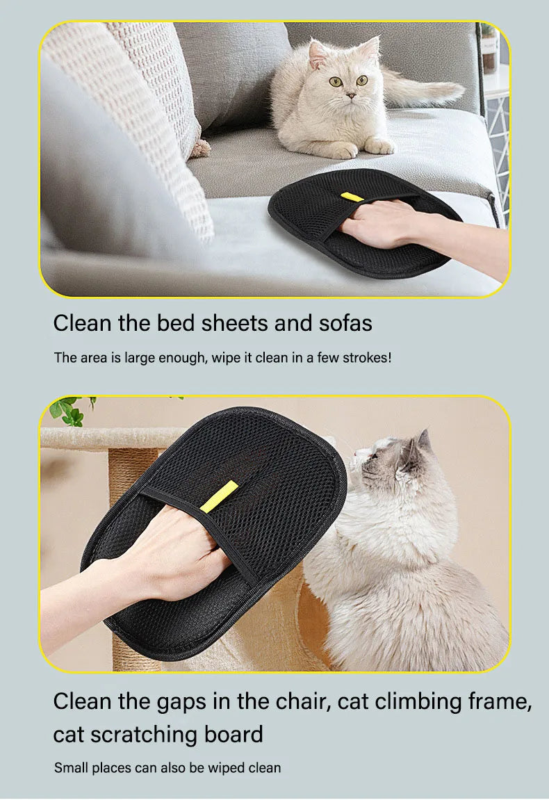 🐾 Pet Grooming Handschuhe – Fellpflege & Haarentfernung leicht gemacht