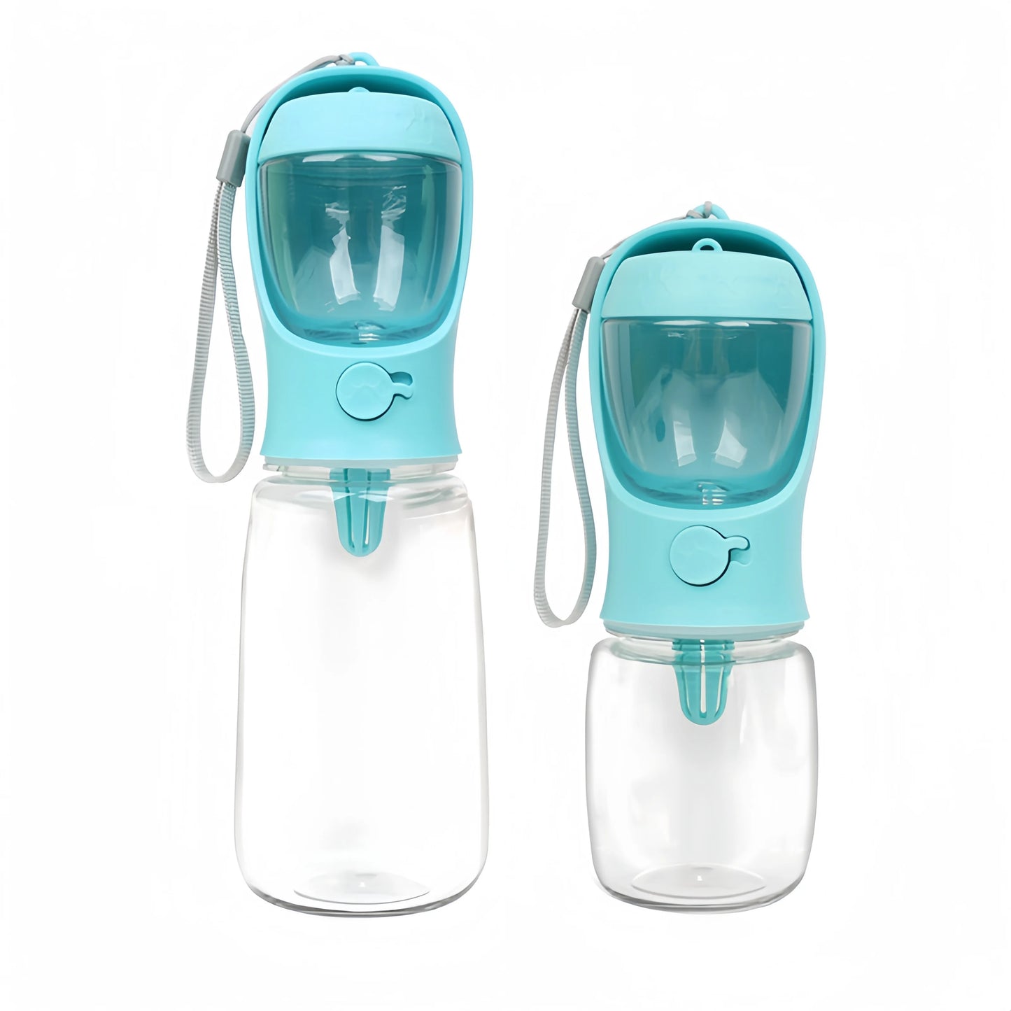 đ¶ Tragbare Wasserflasche & Futterspender fĂŒr Hunde â 2-in-1 Lösung fĂŒr unterwegs
