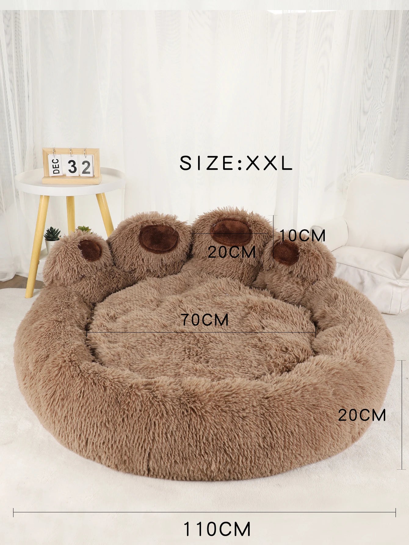 🐾 SmoothPaw™– Komfort-Hundebett in 4 Farben & 4 Größen