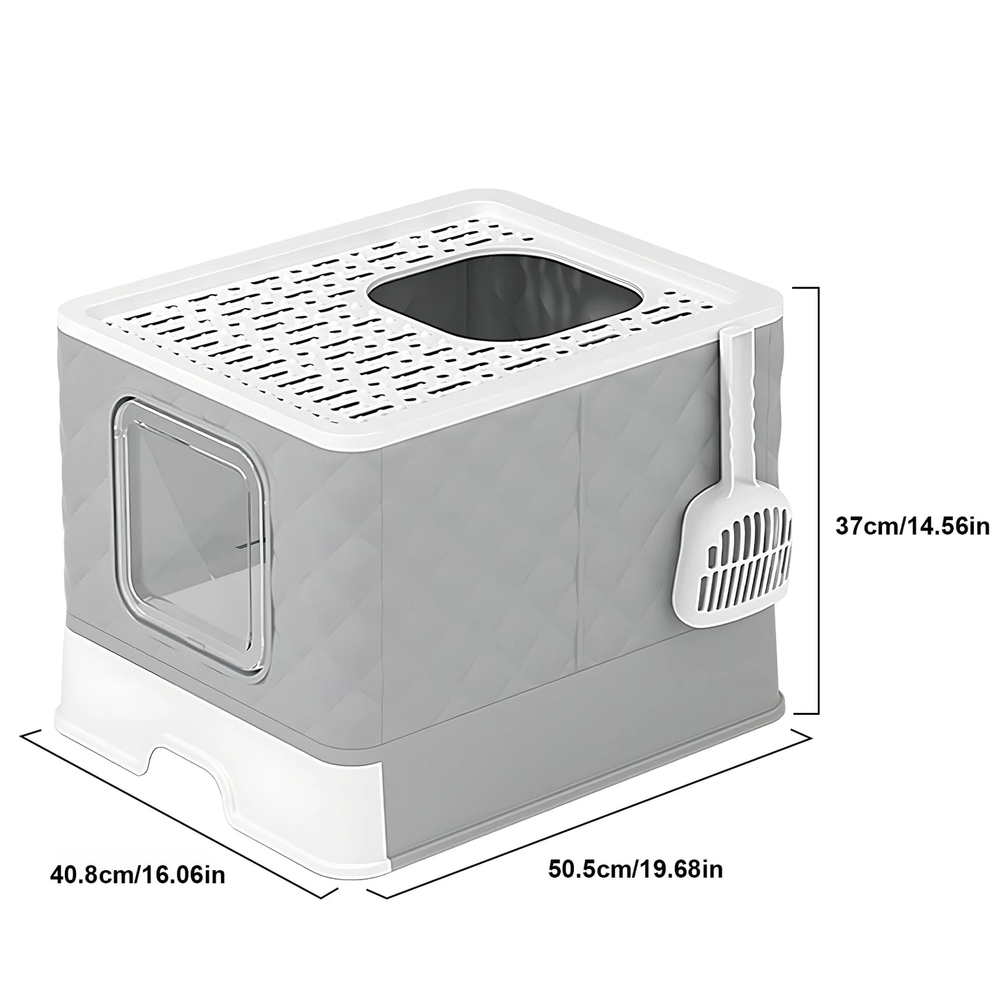 Katzenklo „CleanCube Flex“ – Mit Schublade, Streuschaufel & doppeltem Ausgang für mehr Freiheit