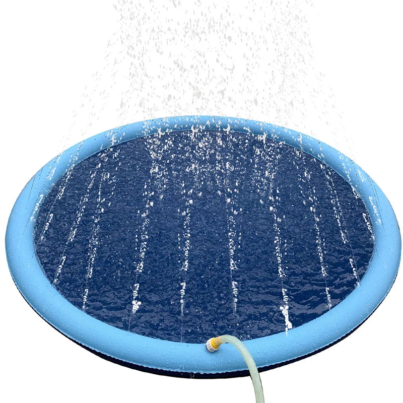 💦 „CoolSplash“ – Sprinkler-Spielzeugmatte für Hunde Die perfekte Sommererfrischung für deinen Vierbeiner