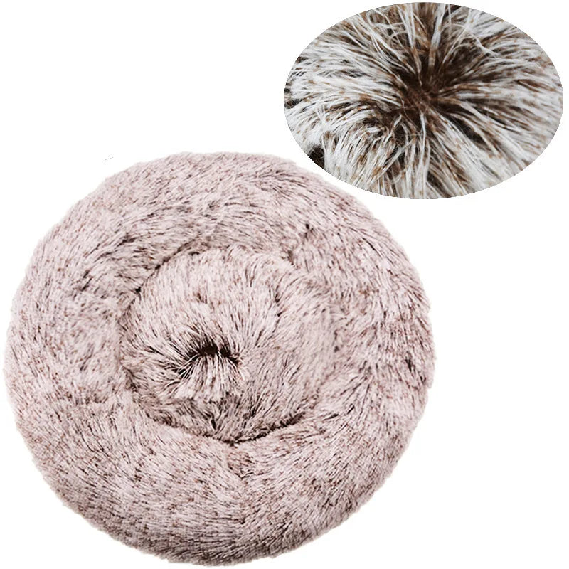🐾 CozyNest™ Plüsch-Hundebett aus Cord – Waschbar, rutschfest ; super flauschig