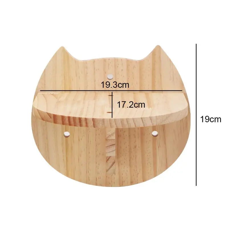 „SkyNest“ – Selbstzusammenstellbare Wandhängende Katzen-Hängematte aus Massivholz mit Kletter- und Kratzfunktion - Das etwas andere Spielzeug!