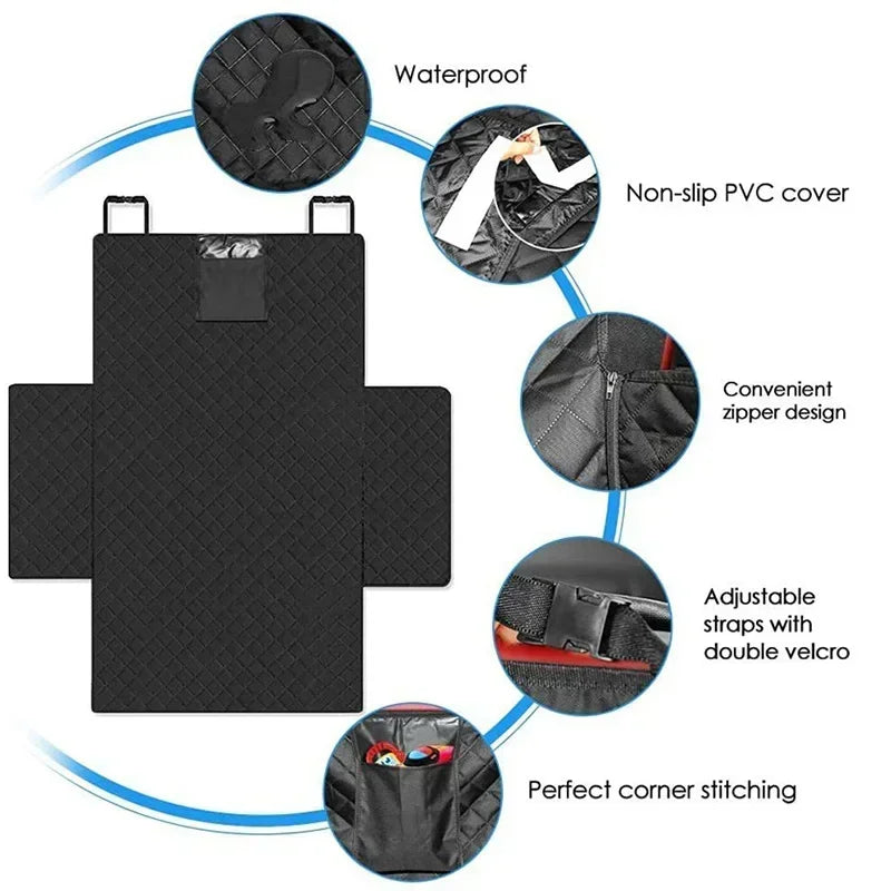 🚙🐾 „TravelGuard“ – Der wasserfeste Auto-Sitzschutz für Hunde Maximaler Schutz. Cleveres Design. Für entspannte Autofahrten/Spaziergänge mit deinem Vierbeiner.