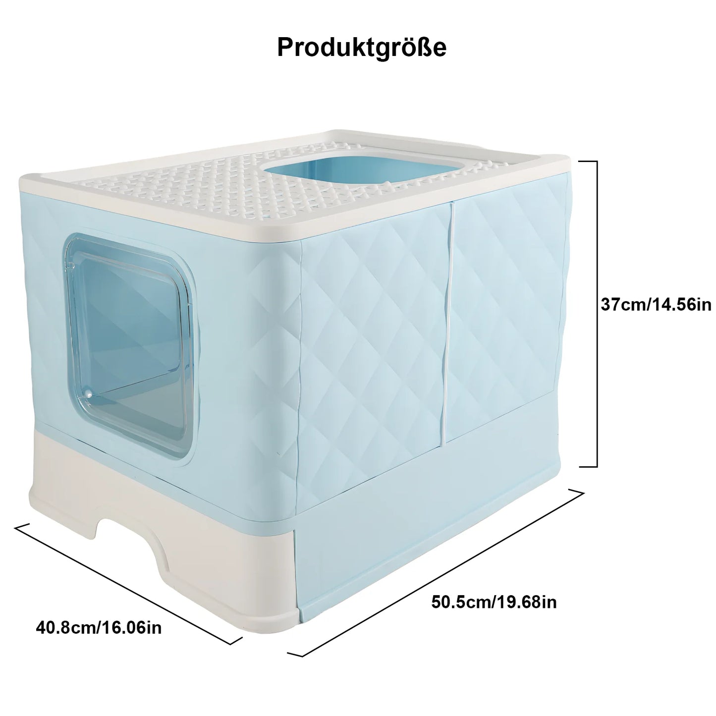 Katzenklo „CleanCube Flex“ – Mit Schublade, Streuschaufel & doppeltem Ausgang für mehr Freiheit