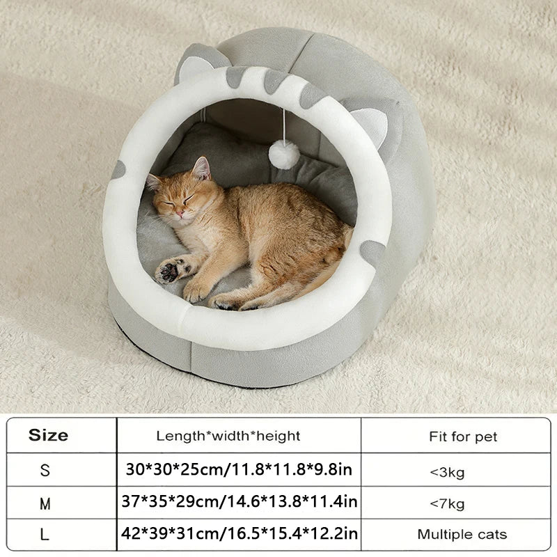 „PureCotton Nest“ – Natürliches Katzenbett aus 100 % Baumwolle für entspannte Stubentiger
