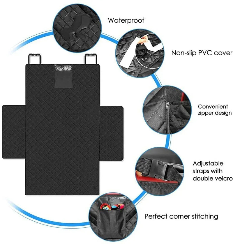 🚙🐾 „TravelGuard“ – Der wasserfeste Auto-Sitzschutz für Hunde Maximaler Schutz. Cleveres Design. Für entspannte Autofahrten/Spaziergänge mit deinem Vierbeiner.