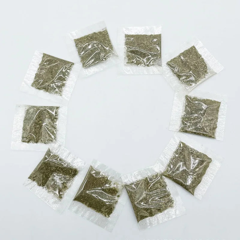 🌿 10er-Pack Catnip Beutel – Natürliches Katzenminzpulver für Spielzeuge, Entspannung & Wohlbefinden