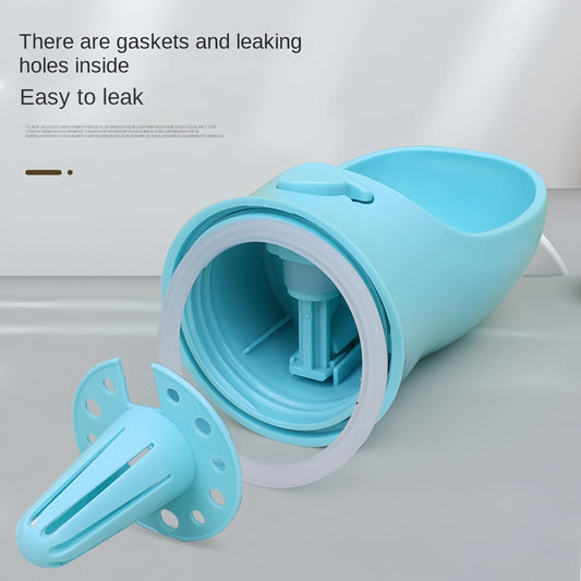 🐶 Tragbare Wasserflasche & Futterspender für Hunde – 2-in-1 Lösung für unterwegs