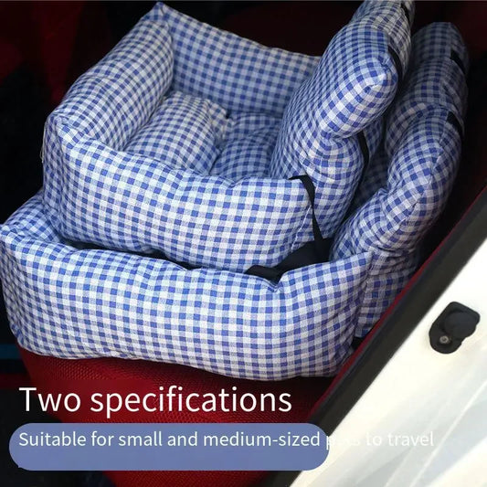 🐾🚗 „TravelNest“ – Das komfortable Autobett für kleine Hunde & Katzen Sicher, gemütlich & stilvoll – das perfekte Reisebett für Fahrten & Spaziergänge
