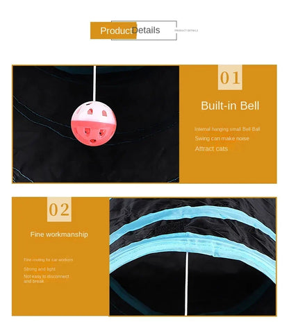 Katzentunnel „WhiskerWay“ – Spiel- & Abenteuertunnel in S, Y, T, X & Gerader Form