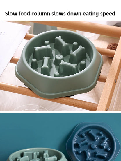🥣 Anti-Schling-Napf zur Erziehung für Hunde – Langsame Futteraufnahme, dafür schneller verdauen!