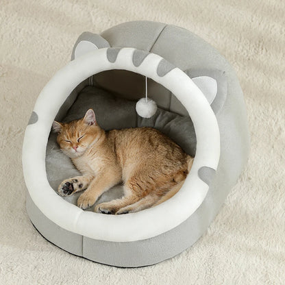 „PureCotton Nest“ – Natürliches Katzenbett aus 100 % Baumwolle für entspannte Stubentiger