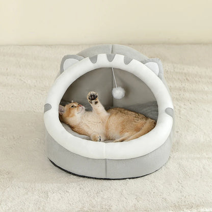 „PureCotton Nest“ – Natürliches Katzenbett aus 100 % Baumwolle für entspannte Stubentiger