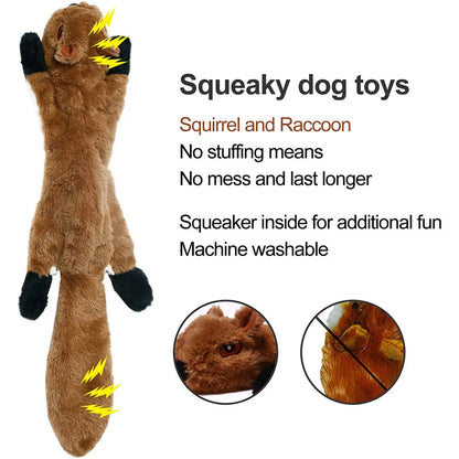 Plüsch Quietschspielzeug für Hunde – Weich, Robust & Beschäftigend