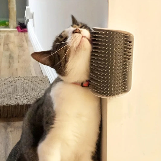 🐾 Katzenkamm für Ecken  – Sanfte Fellpflege für glückliche Stubentiger