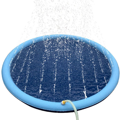 💦 „CoolSplash“ – Sprinkler-Spielzeugmatte für Hunde Die perfekte Sommererfrischung für deinen Vierbeiner