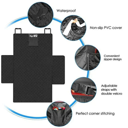 🚙🐾 „TravelGuard“ – Der wasserfeste Auto-Sitzschutz für Hunde Maximaler Schutz. Cleveres Design. Für entspannte Autofahrten/Spaziergänge mit deinem Vierbeiner.
