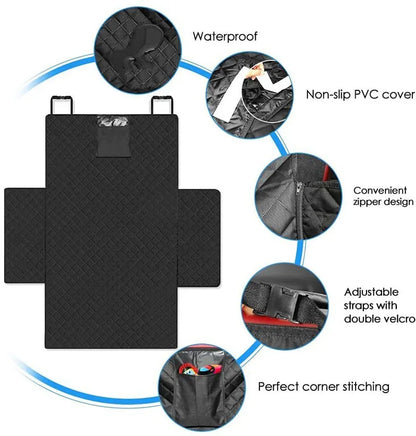 🚙🐾 „TravelGuard“ – Der wasserfeste Auto-Sitzschutz für Hunde Maximaler Schutz. Cleveres Design. Für entspannte Autofahrten/Spaziergänge mit deinem Vierbeiner.