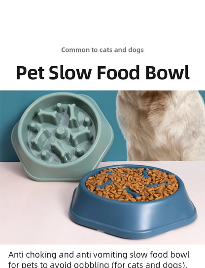 🥣 Anti-Schling-Napf zur Erziehung für Hunde – Langsame Futteraufnahme, dafür schneller verdauen!